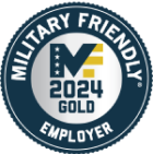 Military Friendly 2024 Gold Employer